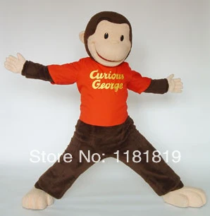 

MASCOT George monkey mascot costume custom fancy costume cosplay kits mascotte theme fancy dress carnival costume
