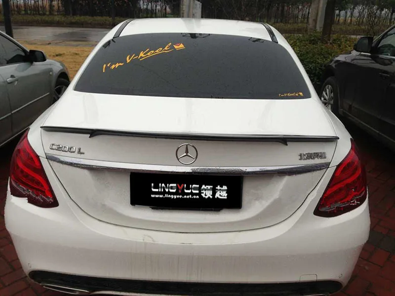 

Fit for Mercedes Benz W205C200C300C260 BARBUS carbon fiber spoiler wing tail