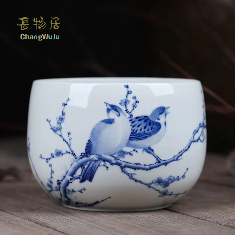 Керамический чайный набор Changwuju in Jingdezhen детали в чайной чае кунг фу ручная работа