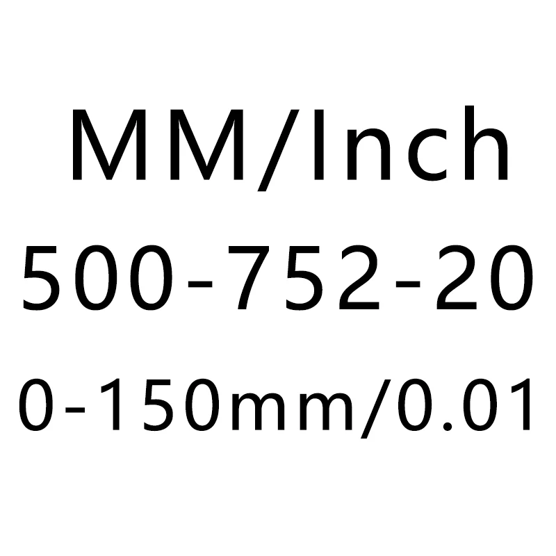 Mitutoyo 500-702/703/704/752/753/754-20 цифровой штангенциркуль с нониусом из нержавеющей 150/200/300 мм/0,01 мм IP67 Водонепроницаемый Электронный микрометр - Цвет: 500-752-20(0-150mm)