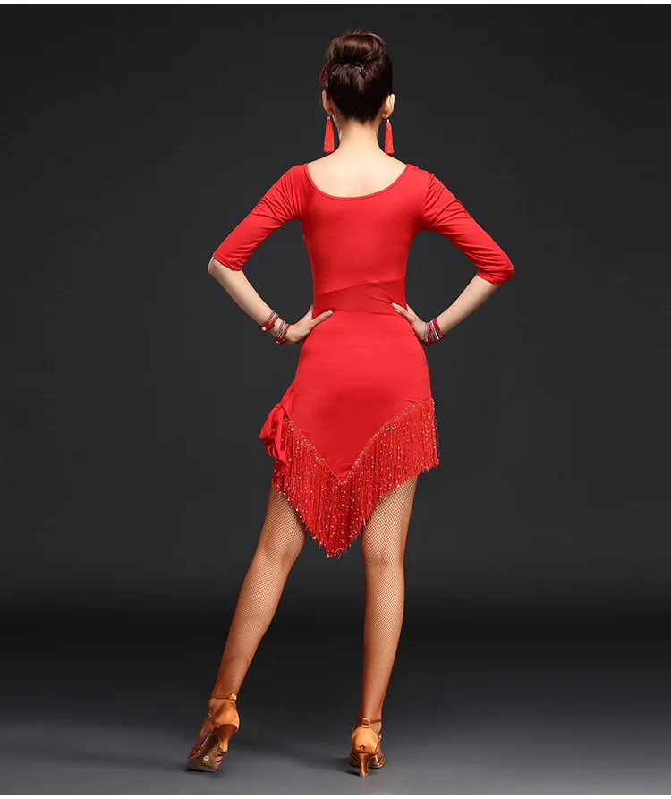 DB24056 latin dance dress-9