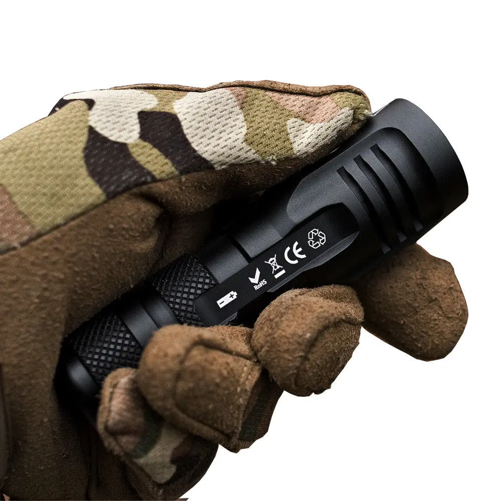 Светодиодный фонарик Manker U11 1050 люмен Cree XPL 18650 микро USB зарядка + 3400 мА/ч