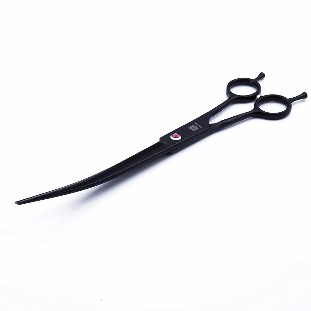 9.0" Twin Tail Professional Pet Grooming Scissors Dog/Cat Two-way Curved Shears Japanese Tool for Animal | Красота и здоровье
