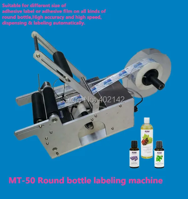 Free shipping,100 Warranty Semi Automatic Round Bottle Labeling
