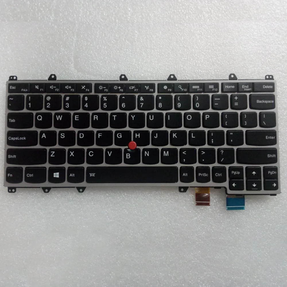 

Новая/Оригинальная клавиатура с подсветкой для ноутбука Lenovo ThinkPad Yoga x260, FRU 00UR665