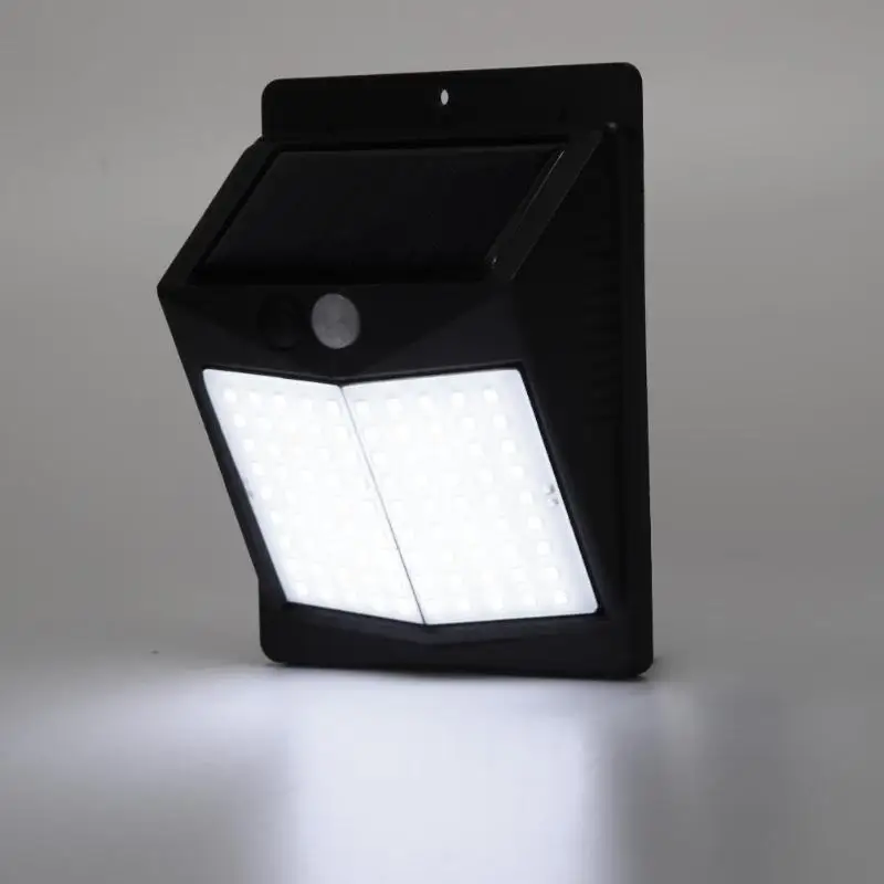 50/70/90LED Наружное освещение на солнечной Водонепроницаемая садовая лампа движения PIR Сенсор настенный светильник