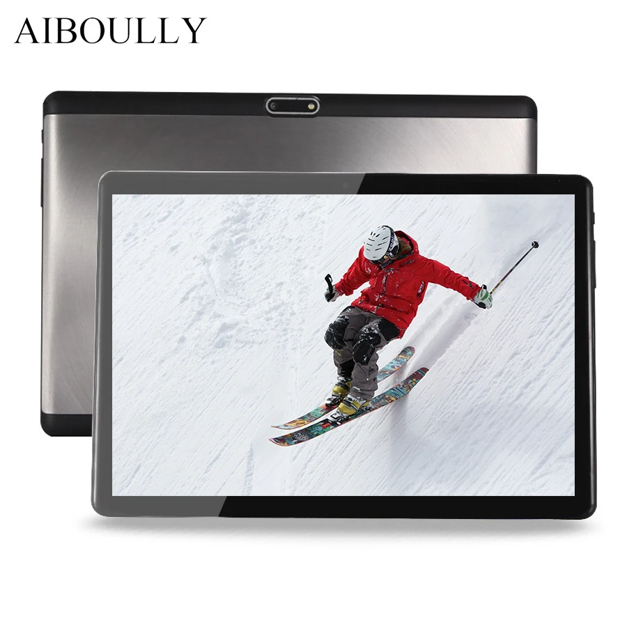 Aiboully оригинальный Android 7 планшет 10 1 дюйма Восьмиядерный 4G RAM 2.5D 1920x1200 FM A GPS