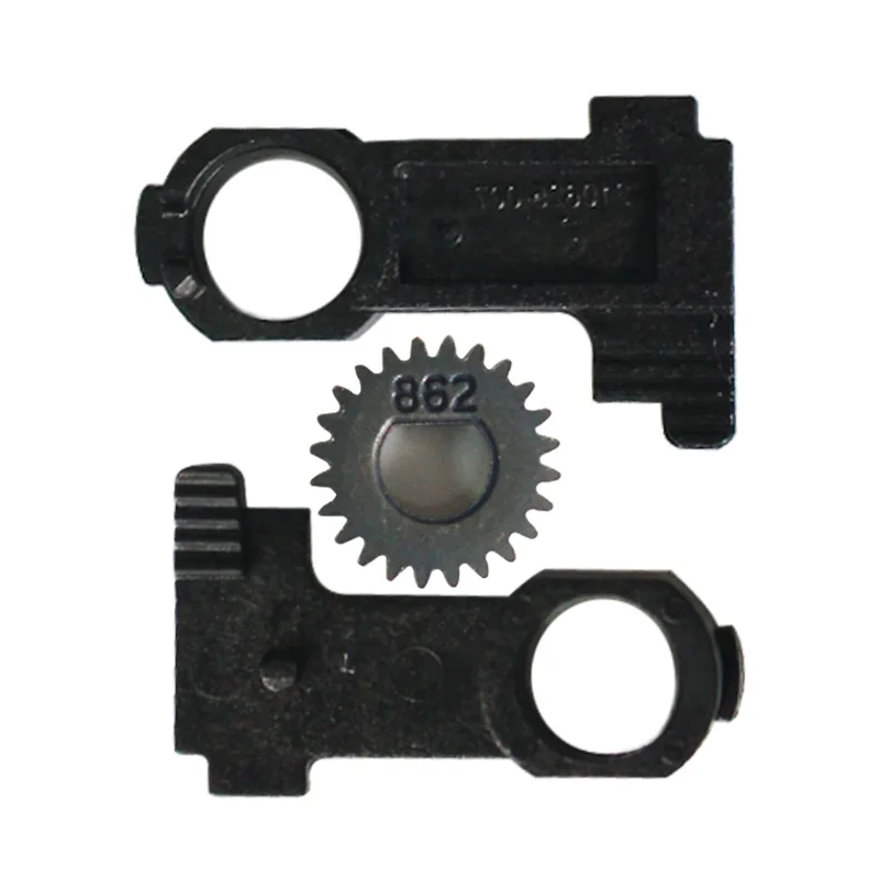 

5set/lot Platen Roller Buckle & Gear For Zebra GK420D Thermal Label Printer Spare Parts