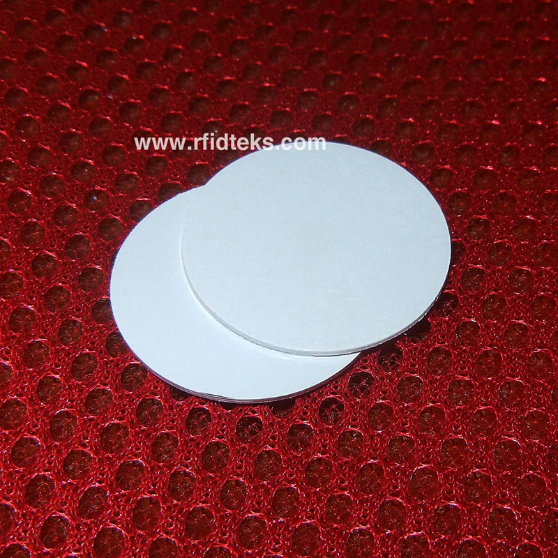 CT30 диаметр 30 мм RFID Метка RFID жетон ПВХ круглые rfid бирки 13,56 МГц, ISO 15693 с I кодом SLI чип