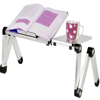 

Highly recommended !Portable Foldable Adjustable Laptop Desk Computer Table Stand Tray For Sofa Bed Red Yellow Blue Black White