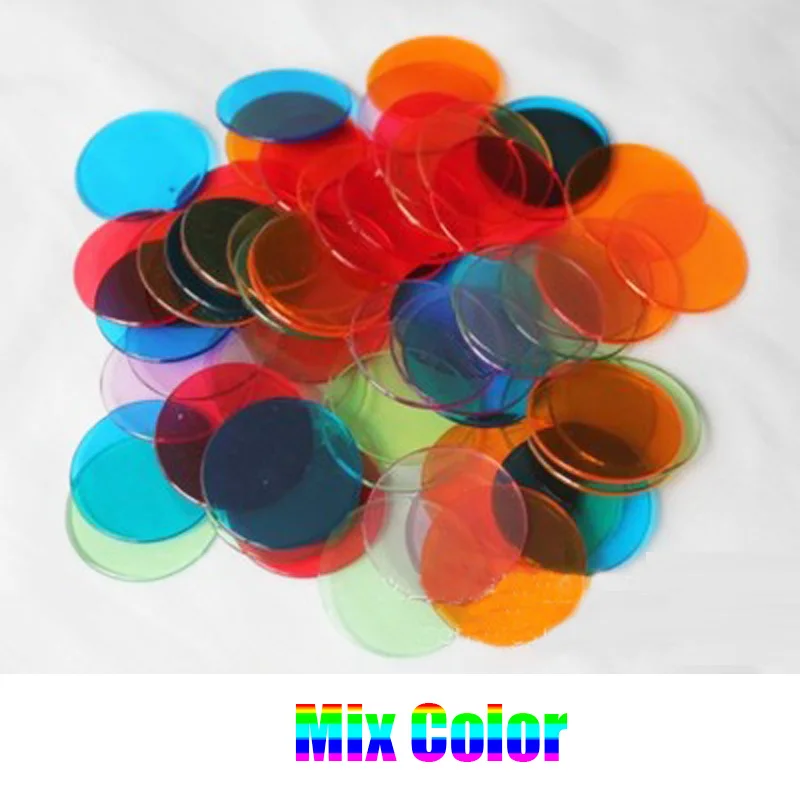 Baby counting toys Montessori Math Toys Learning Education 100pcs Learning Resources Color Plastic coin Bingo Chip Children Kids