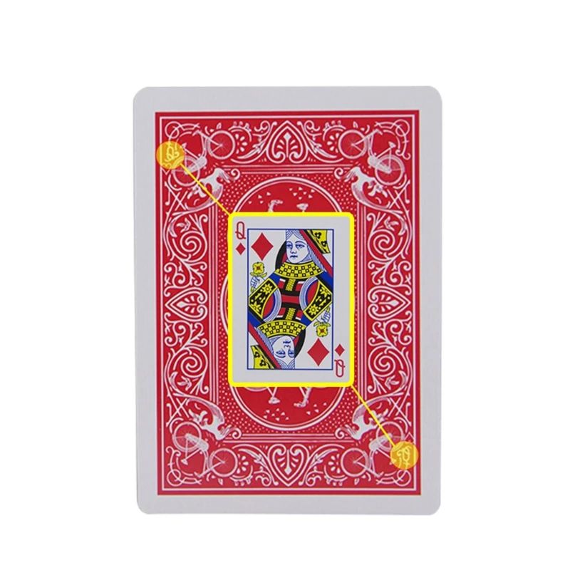 1 набор новых секретных покерных карт просвечиваются игральные карты волшебные игрушки простые, но неожиданные магические трюки