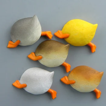 

ZOCDOU 1 Piece Funny Duck Hip Fridge Refrigerator Magnet Quacker Butt Bottom Statue Ice Box Car Paster Icebox Sticker Grocery