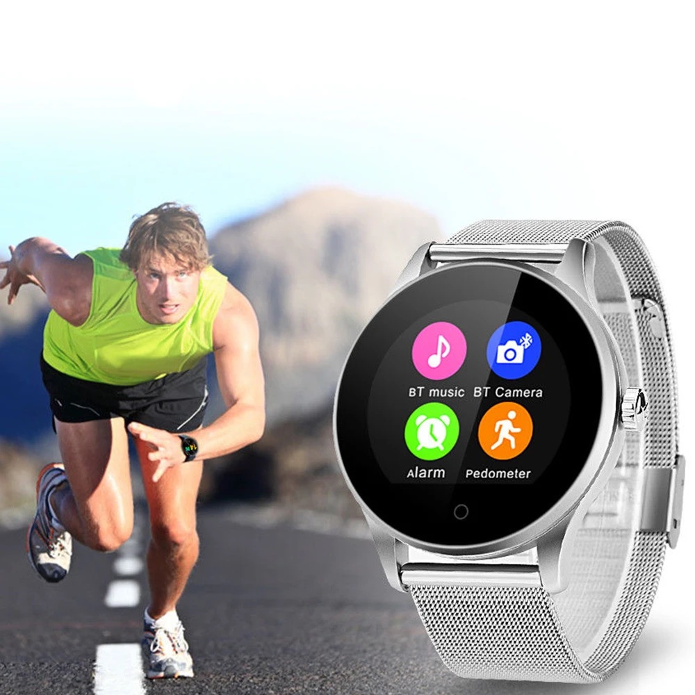 

Timethinker K88h Smart Watch Men Reloj Women Smartwatch Relogio Answer Call Heart Rate Monitor Fitness Tracker IPS Color Screen