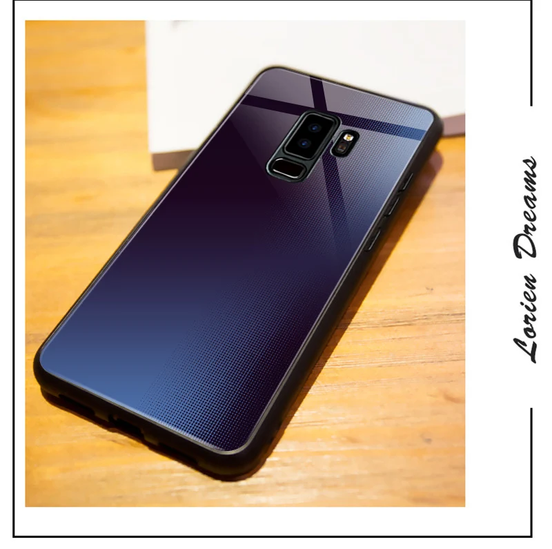 Чехол S9 Plus для samsung S9, чехол Mofi для samsung Galaxy S9 Plus, чехол, жесткая задняя крышка S9, стекло, стекловолокно, узор Vidrio