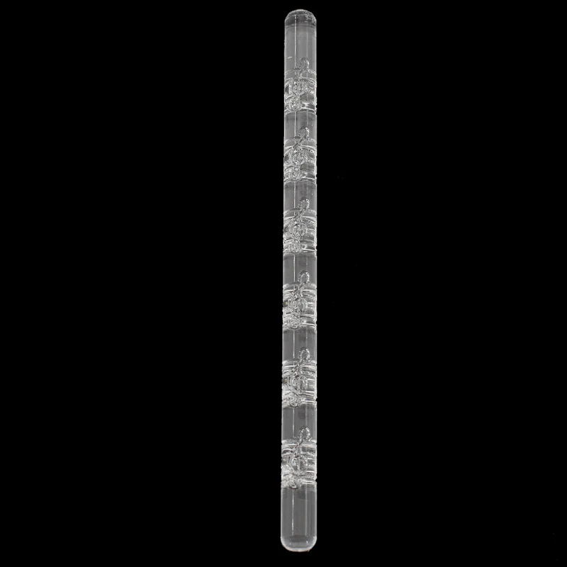 Transparent Acrylic Wave Pattern Rolling Pin Polymer Clay Tools DIY Embossing Texture Print polymer clay tools