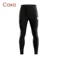 Caxa мужские спортивные беговые фитнес компрессионные эластичные облегающие брюки марафон быстросохнущие леггинсы для тренировки