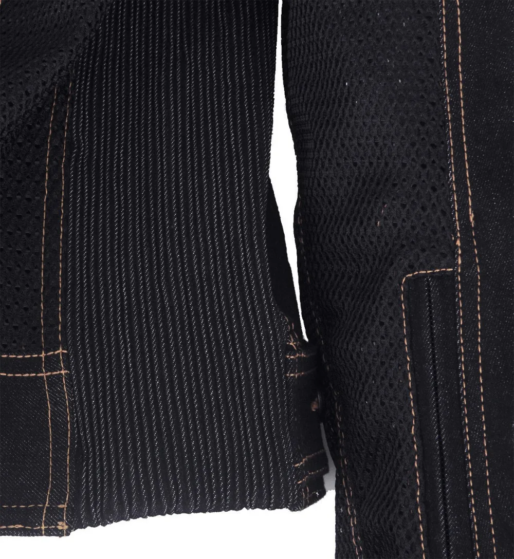 Benkia Мужская мотоциклетная куртка джинсовая летняя Chaquetas байкерская защитное