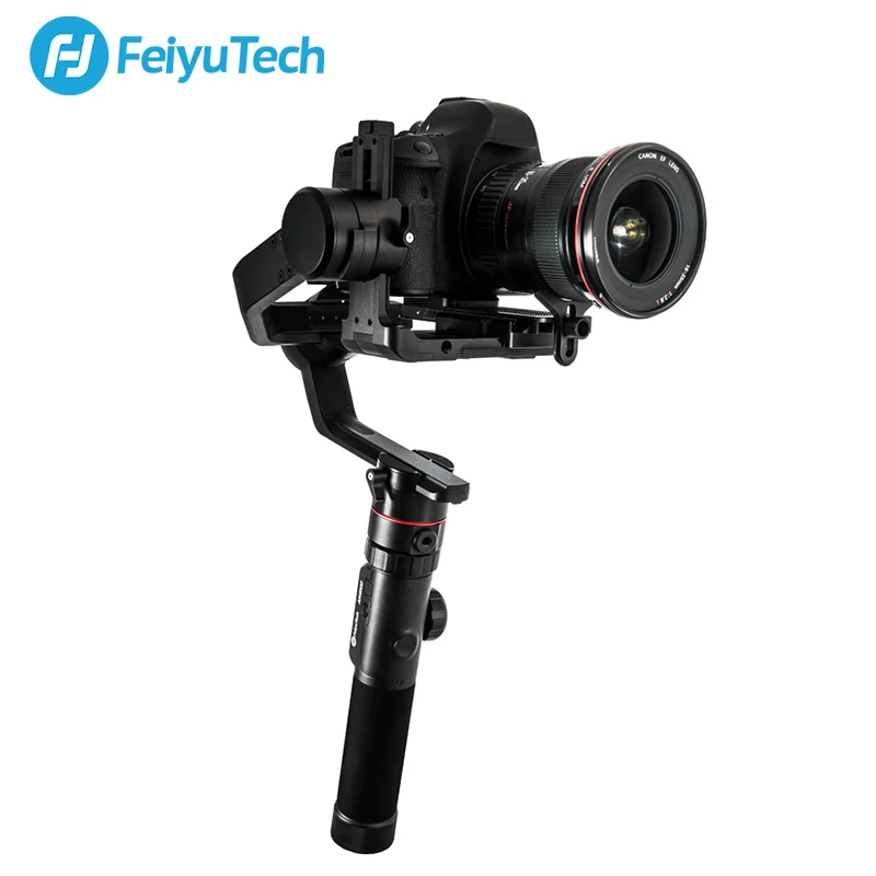 Ручной Стабилизатор камеры FeiyuTech Feiyu AK4000 цифровой зеркальной с зумом Wi-Fi для Canon 5D