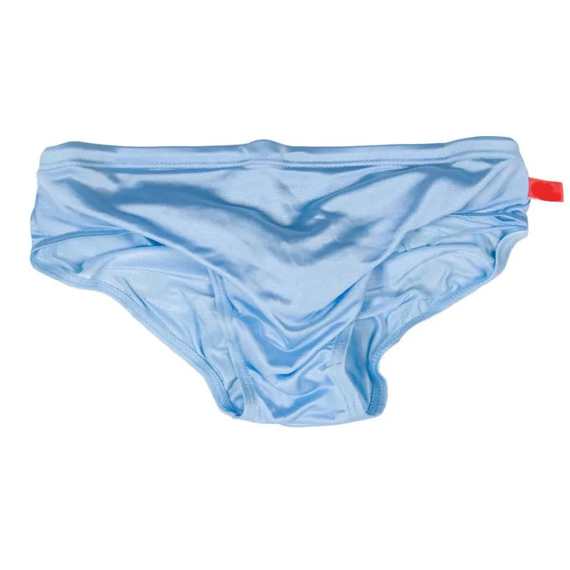 Мужская сексуальная одежда для плавания, бикини, Мужской купальный костюм с низкой посадкой, плавки, трусы для плавания, пляжная одежда, Maillot de bain homme, пляжная одежда для серфинга - Color: light blue