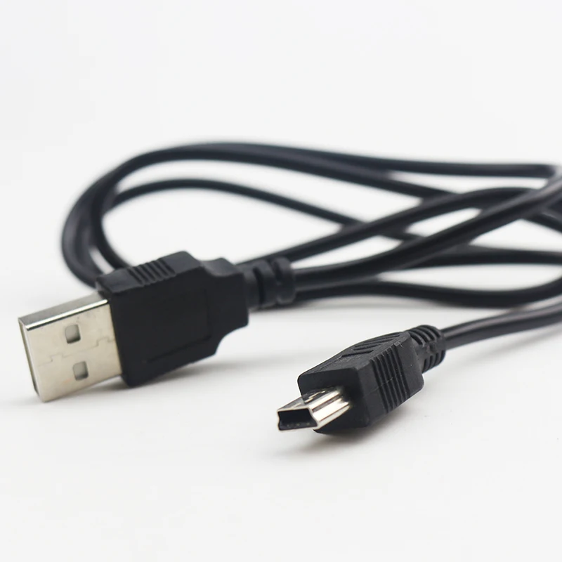 Sovawin 75 см 5-булавочный мини USB кабель для быстрой зарядки передачи и синхронизации данных передачи шнуры для катания на коньках Спорт MP3 MP4 гарнитура камерой