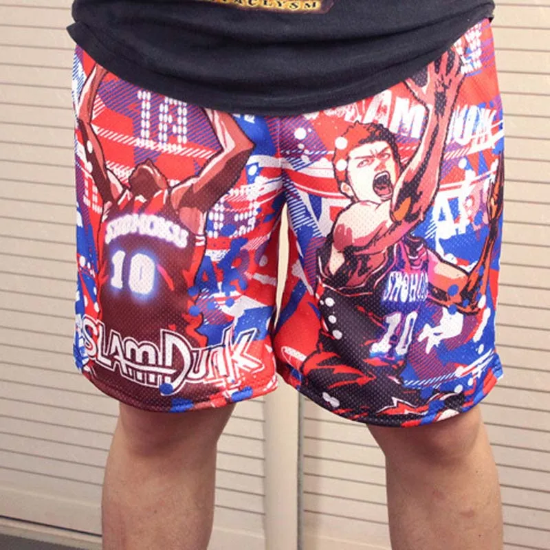 Cosroad Anime Rem Shorts Rimuru Tempest Love is War Attack on Titan Shorts Men Women Adult UnderPants Summer Beach Shorts001 (11)