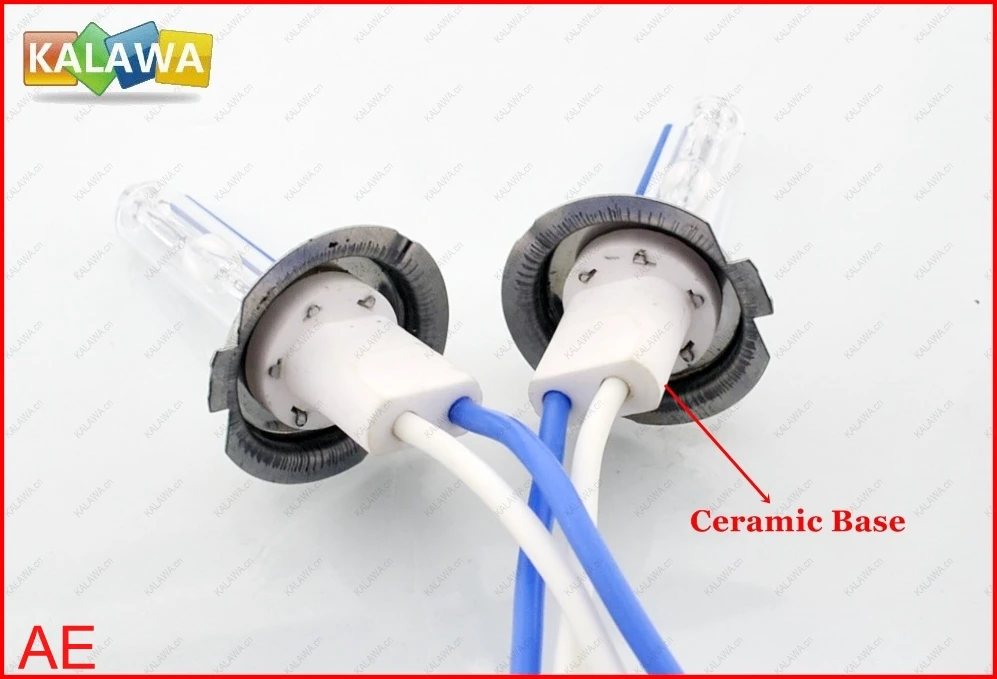 

1 pair H7 75W Xenon Bulb Ceramic Base / iron metal plate HID Bulb HID Xenon Lamp Single light AE SHIPPING TTT