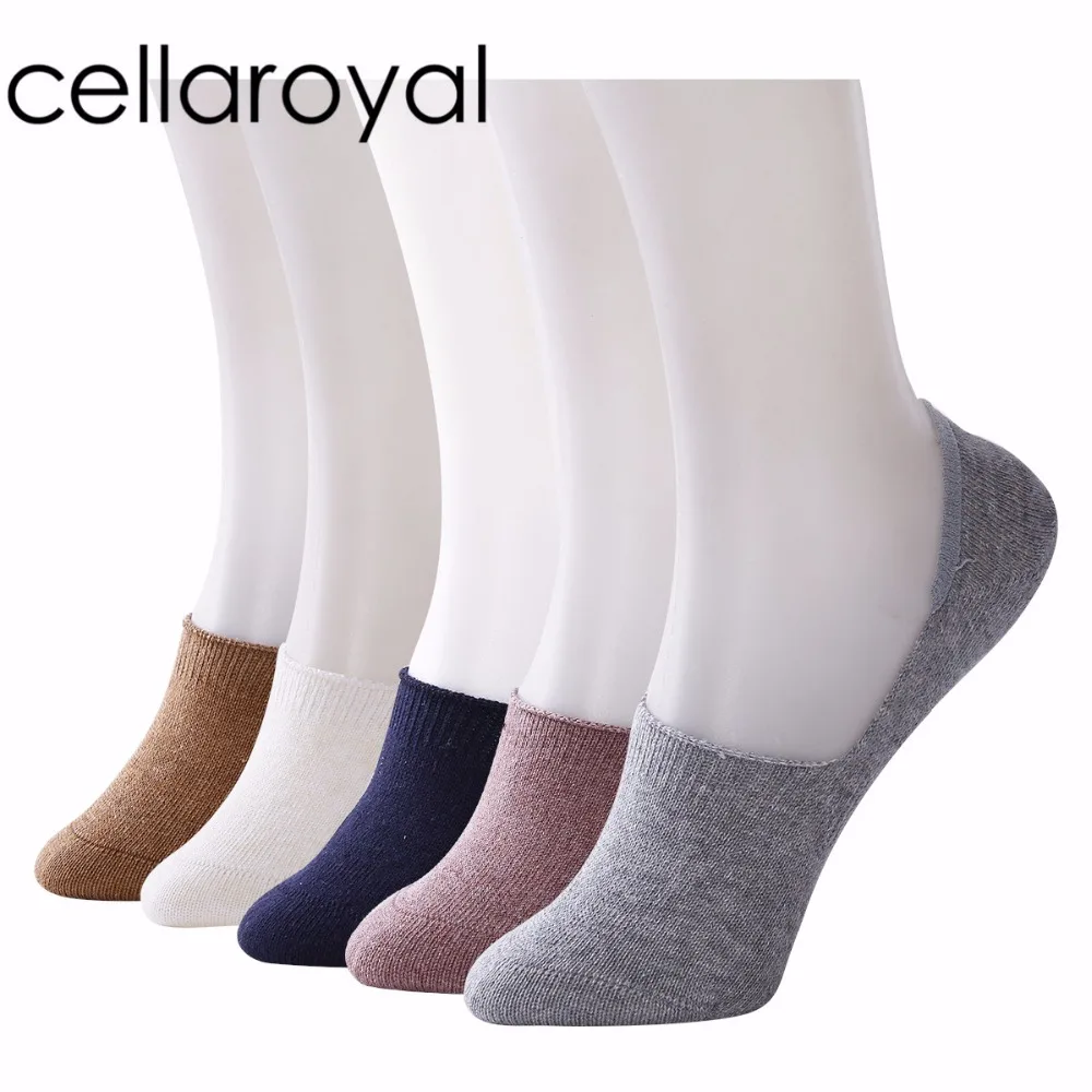 Cellaroyal Women's Seamless No Show Liner Socks 1 Pair Low Cut Premium