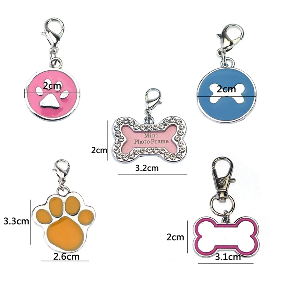 Ошейник для кошек и собак товары больших маленьких щенков котов бирки ошейник из