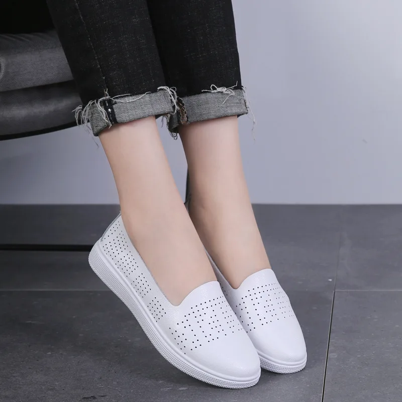 Женские сандалии из натуральной кожи летние пляжные Sandalia Feminina Schoenen Vrouw женская