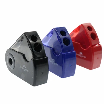 

Children's Stationery Double Hole Pencil Sharpener Sketch Water soluble Color Pencil Sharpener Student Learning Gift 1pc