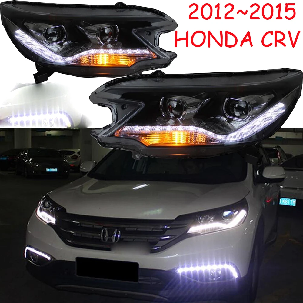 HID xenon 2012~ автомобильный Стайлинг для CRV головной светильник автомобильные аксессуары светодиод дневного света Brio BR-V URV Delsol CRV противотуманный светильник