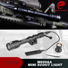 Фонарик Охотного оружия свет SF M600AA Fit Пикатинни мини-пушка фонарик для оружия M600 свет для винтовки EX400
