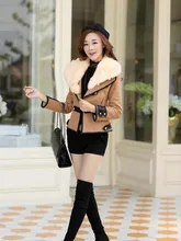 New Fashion Women’s Winter Warm Faux Fur Collar Coat Outwear Jacket Suit Parka