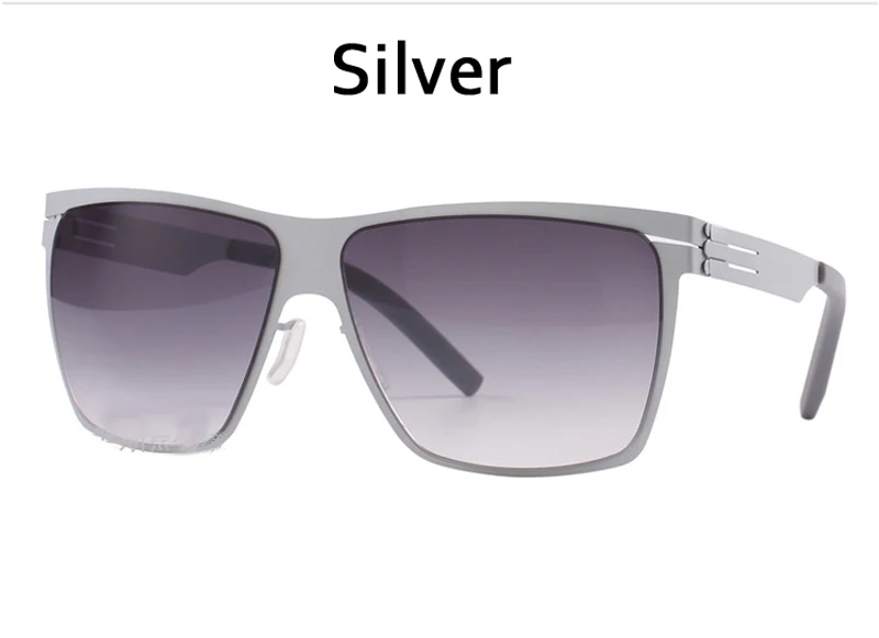 WEARKAPER, титановые большие негабаритные солнцезащитные очки без винтов, металлические солнцезащитные очки для мужчин и женщин, солнцезащитные очки для вождения, Oculos Gafas