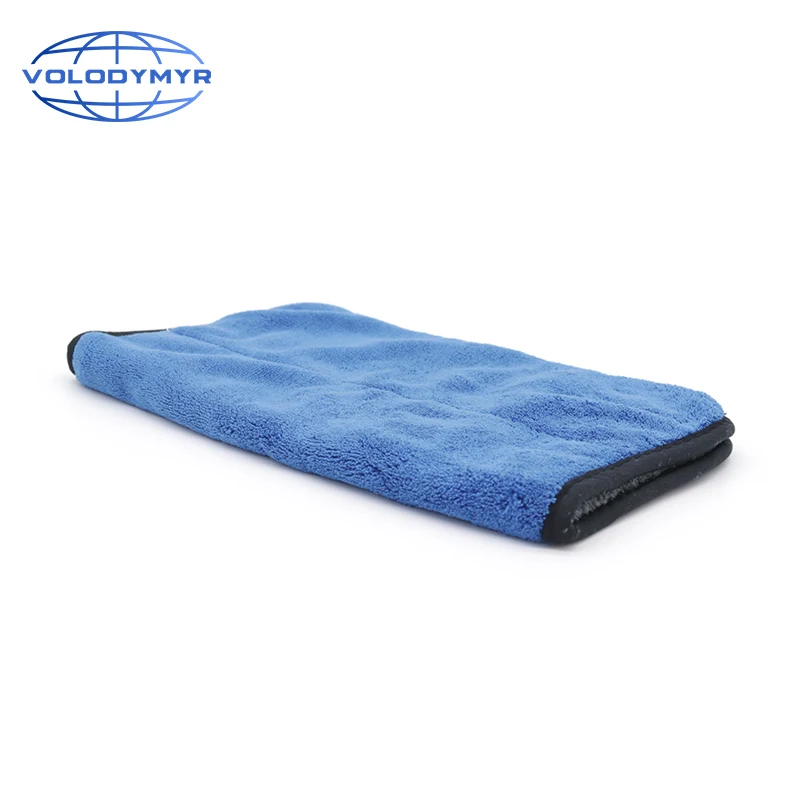 Microfiber Car Drying Towels 780GSM BLUE 30*40CM for Car Body and Interior Cleaning Carclean Auto Towel Glass Cleaner