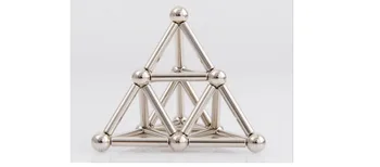 

10pcs/set Building Models 36PCS Magnetic Sticks Bars 27PCS Steel Balls Toy Innovative Buckyballs Metal Magnetic Constructor Toys