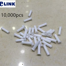 10 K шт колпачки от пыли для LC оптоволоконный соединитель белый цвет пластик fibra optica адаптер разъем FTTH SM ММ APC UPC завод питания ELIN