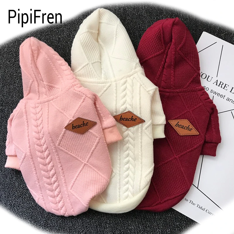 PipiFren зимняя одежда для собак кошка пальто для Чихуахуа французский бульдог Йоркшир одежда для собак одежда