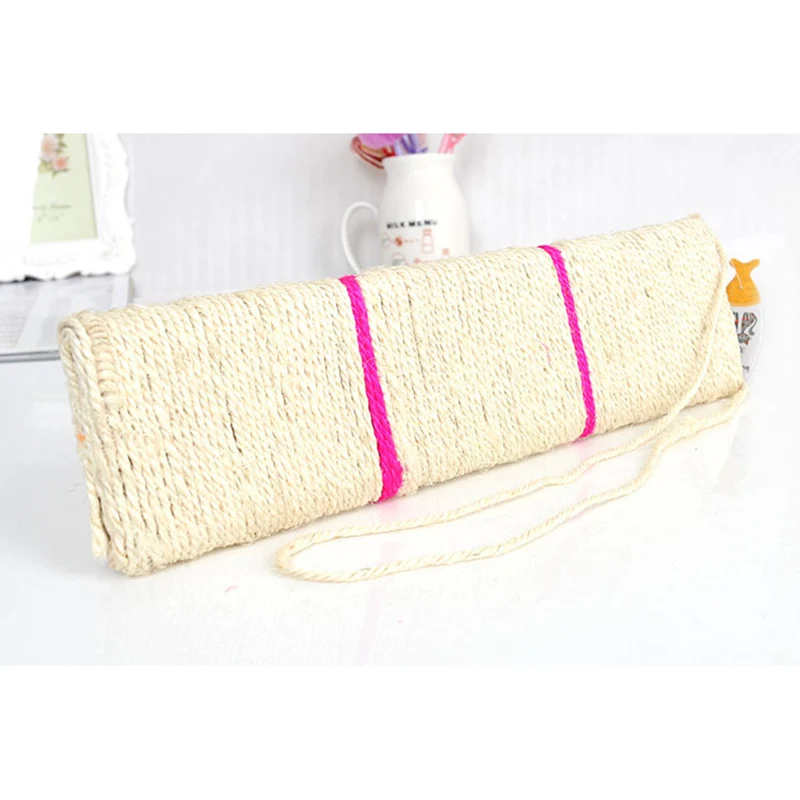 Cat Kitten Toy Scratch Board Pad Soft Bed Mat Claws Care Toys Sisal Scratcher Mimi Training Toy Interactive Cat Supplies