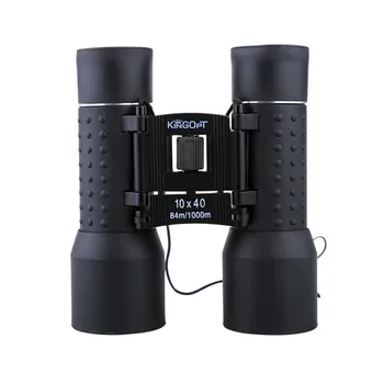 

Compact Binocular Telescope 10x40 Black HD Waterproof Binoculars Optical Glass Lens for Outdoor Camping Hunting Bird-watching