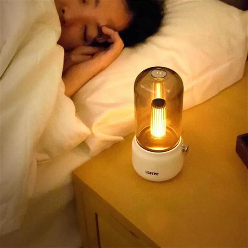  Xiaomi Youpin Lofree CANDLY Retro Light adjustable bright USB Charging Wired Two Light Modes Warm A