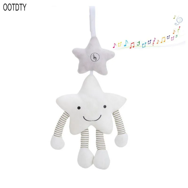

Music Star Crib Hanging New Baby Toys For Stroller Newborn Rattles Educational Plush Toys