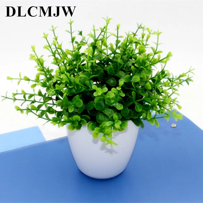 

1pcs Artificial plants Simulation green grass Fake plant decorate flowers For wedding home garden Plastic plant Artificial grass