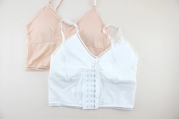 

SP&CITY Summer Simple Solid Women Bra Sexy Free Female Bras Leisure Breathable Bralette Hollow Out Unlined Top Inside Lingerie
