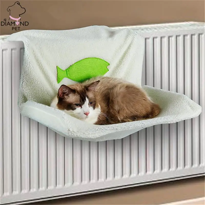 Подвесная кровать гамак с радиатором 48 х40х25 см|Кровати и подстилки для кошек| |