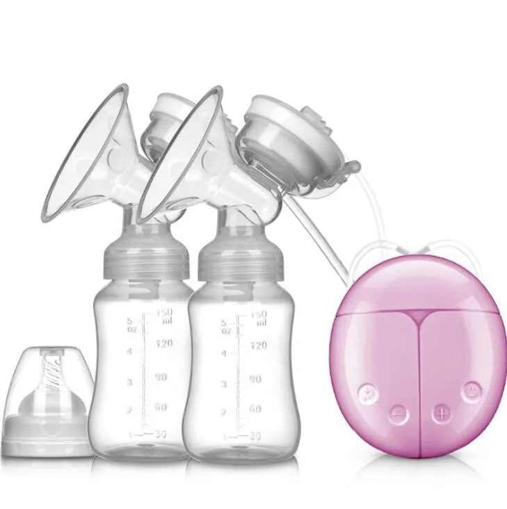 Одиночный/двойной Электрический молокоотсос для кормления ребенка мощный всасывающий сосок USB Ручной молокоотсос с грудным