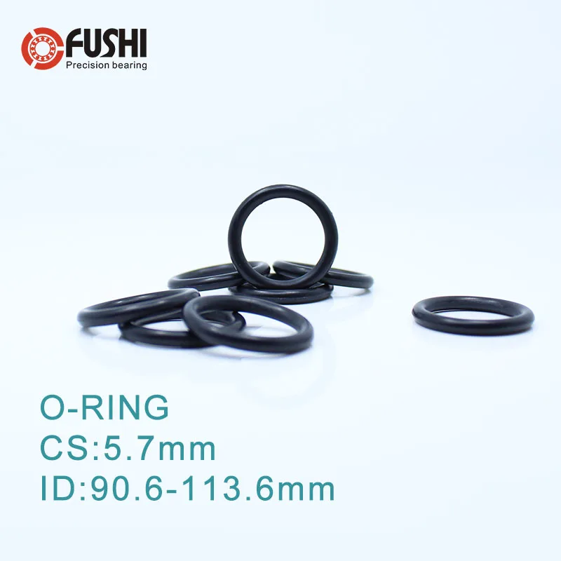 CS5.7mm ЭПДМ уплотнительное кольцо ID 90,6/93,6/98,6/101,6/103,6* 5.7mm10PCS уплотнительное кольцо уплотнения выхлопной крепление резиновый изолятор втулка уплотнительное кольцо