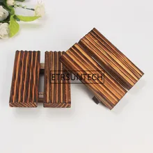 200 шт./лот карбонизация натурального деревянного мыльника держатель мыльница кожух планки ролла контейнер деревянная мыльница аксессуары для ванной комнаты