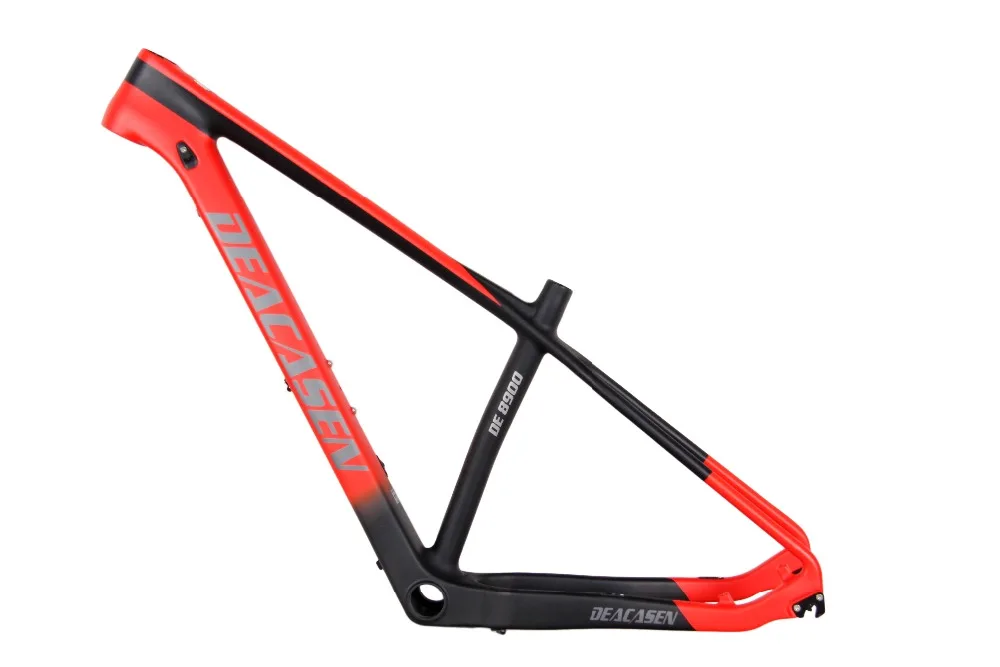 Cheap T1000 Carbon MTB Frame BB92 Adapter MTB Carbon Frame 27.5er Carbon Fiber Mountain Bike Frame 142*12mm Thru-axle And 135*9mm QR 1